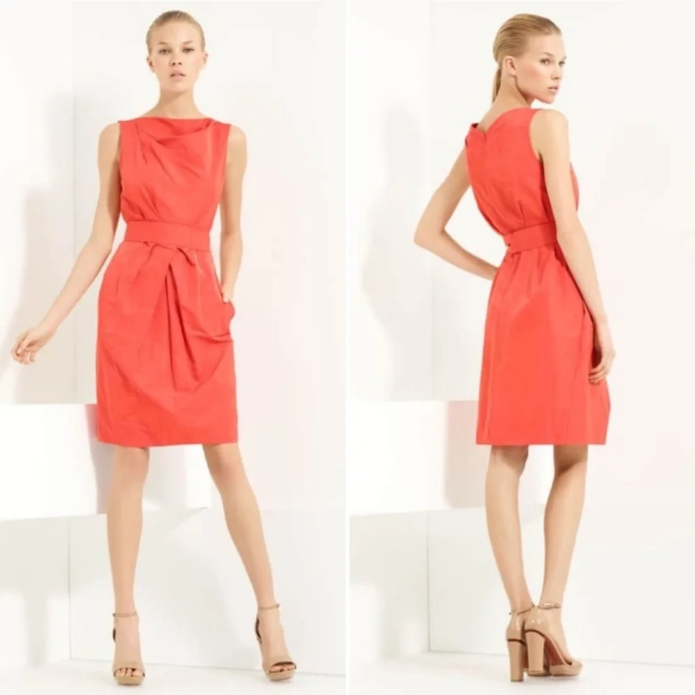 LIDA BADAY‎ TUCKED DRESS